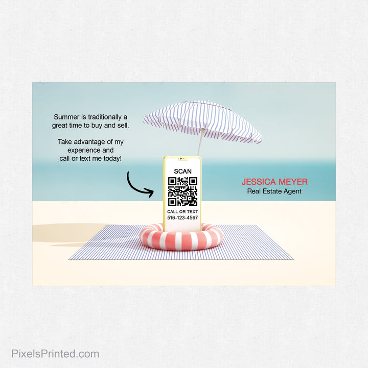 Berkshire Hathaway summer postcards PixelsPrinted 