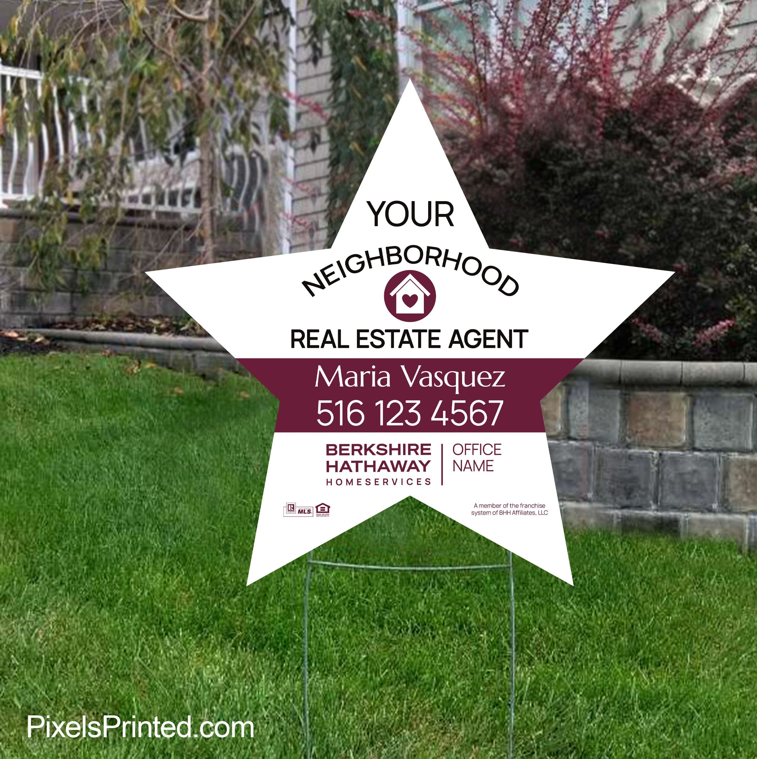 Berkshire Hathaway your neighborhood agent signs – PixelsPrinted