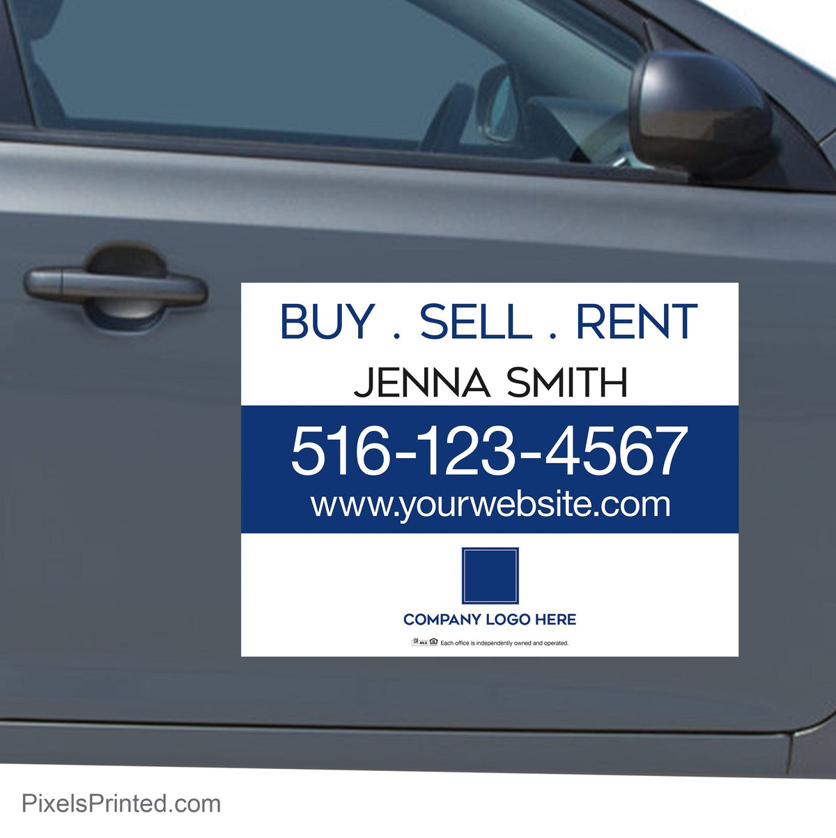 Coldwell Banker car decals PixelsPrinted 