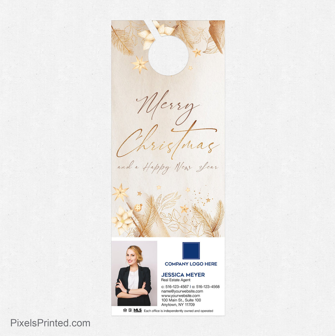 Coldwell Banker Christmas door hangers PixelsPrinted 