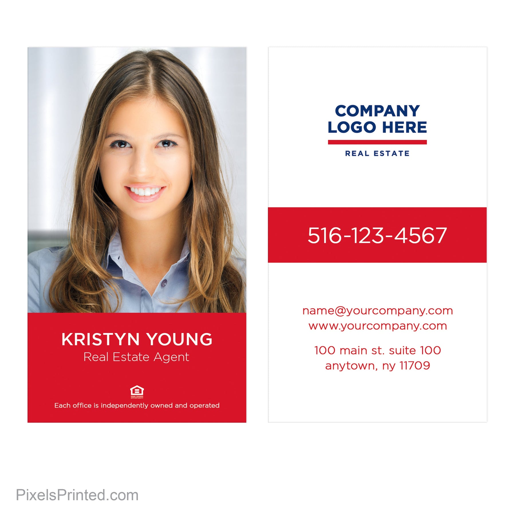 ERA real estate business cards PixelsPrinted