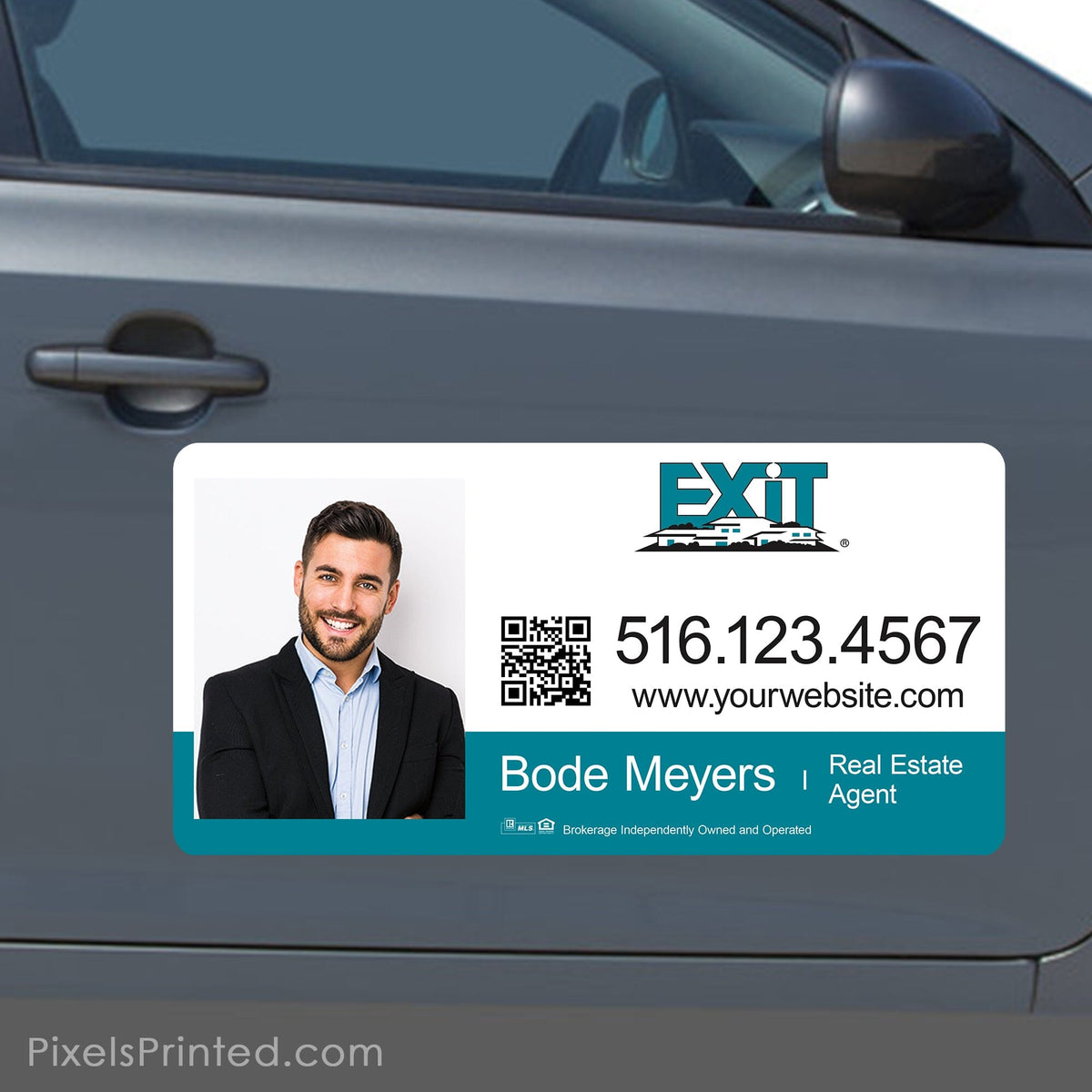 EXIT realty car magnets PixelsPrinted 