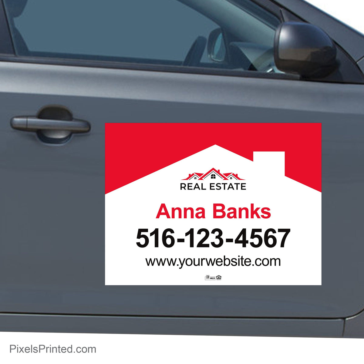 Independent real estate car decals vehicle decal PixelsPrinted 