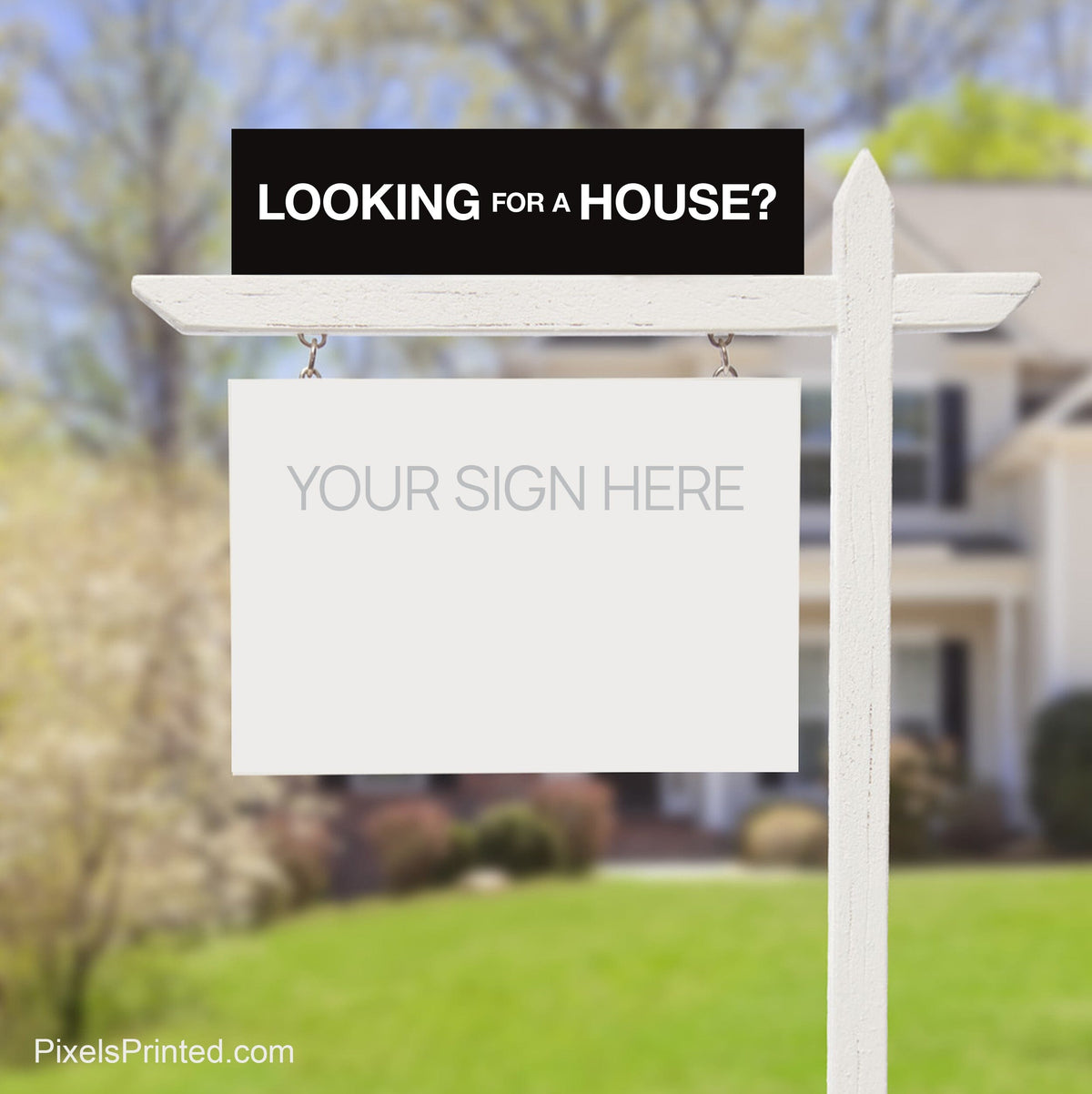 independent real estate sign riders PixelsPrinted 