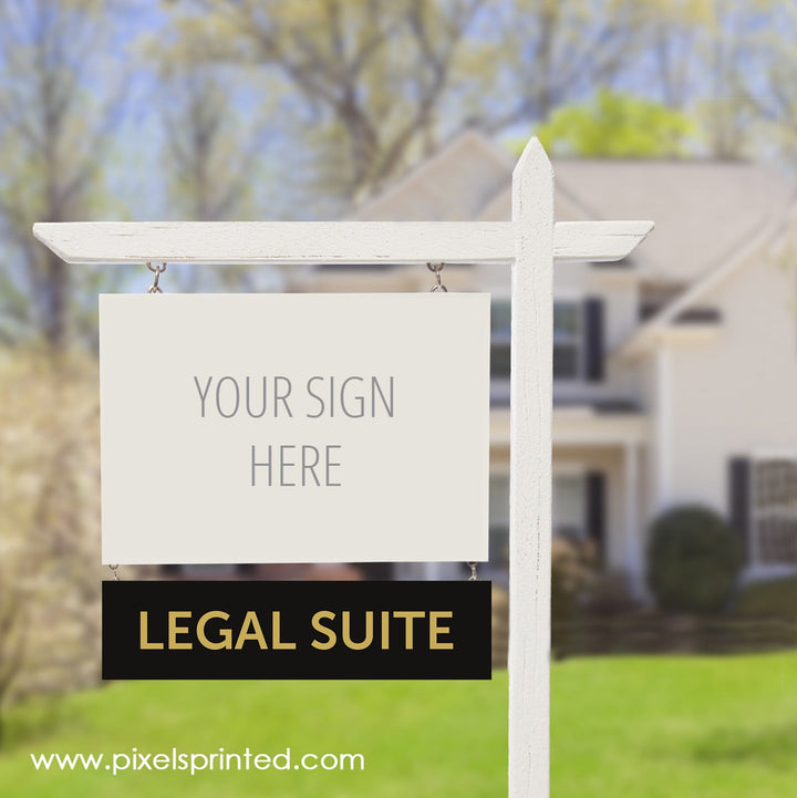 REALTY ONE GROUP legal suite sign riders PixelsPrinted 