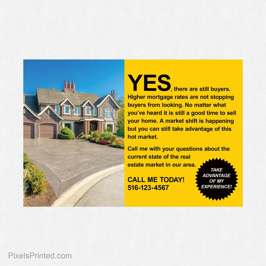 Realty ONE Group market shift postcards PixelsPrinted 