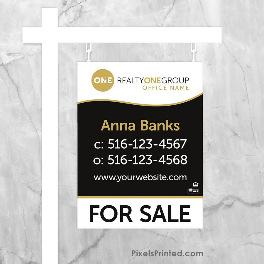 Realty ONE Group sign panels