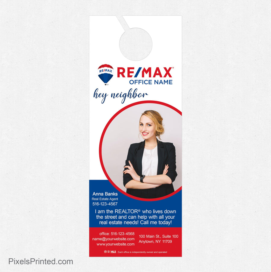REMAX door hangers PixelsPrinted 