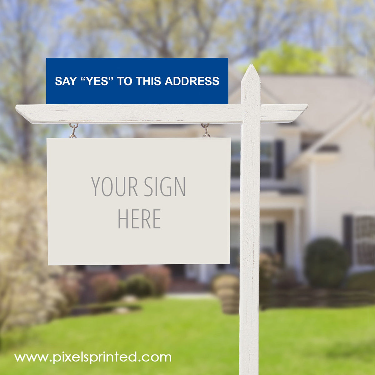 REMAX say yes to the address sign riders PixelsPrinted 