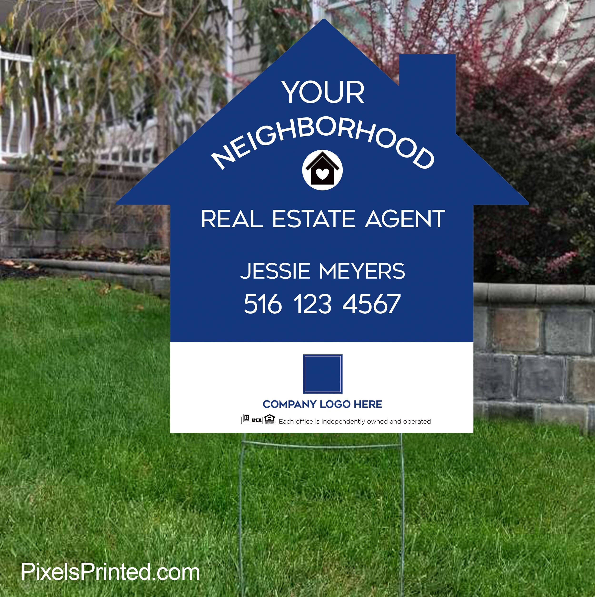 your neighborhood agent yard signs – PixelsPrinted